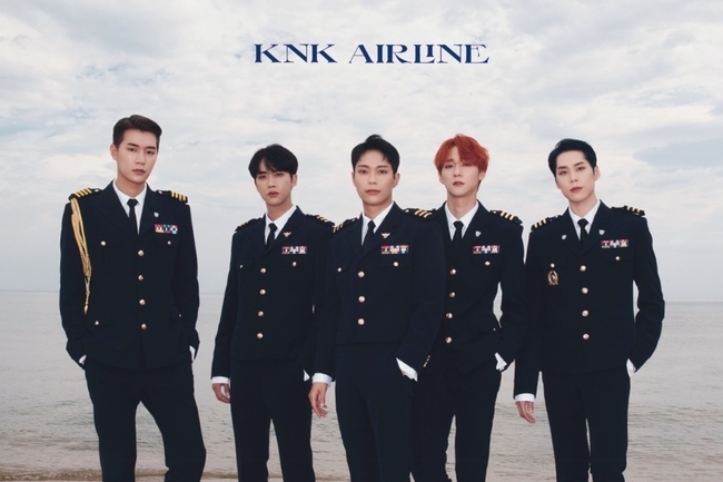 Group KNK (KNK) wore uniforms.KNK (Kim Ji-hoon, Park Seoham, Dong Won, Jeong In-seong, Oh Hee-jun) agency 220 Entertainment released the ON version concept image of its third mini album KNK AIRLINE on the official SNS on September 11th.In the open image, KNK showed its unique visuals with a perfect uniform fit, showing off its intense eyes and chic masculine beauty by showing various poses in individual cuts.KNKs third mini album KNK AIRLINE, which will be released on the 17th, is a difficult time worldwide, but it has a message to travel with KNK, away from bored daily life.KNK, which has been in full swing for about a year and two months since its fourth single SUNSET announcement in July last year, is expected to make a previous-class transformation through its third mini album KNK AIRLINE.emigration site