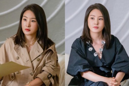 I M Yes Park Ji Young Unveils Black Haired Vs White Haired Behind The Scenes Shots Self Illumination Beautiful Looks Without Humiliation
