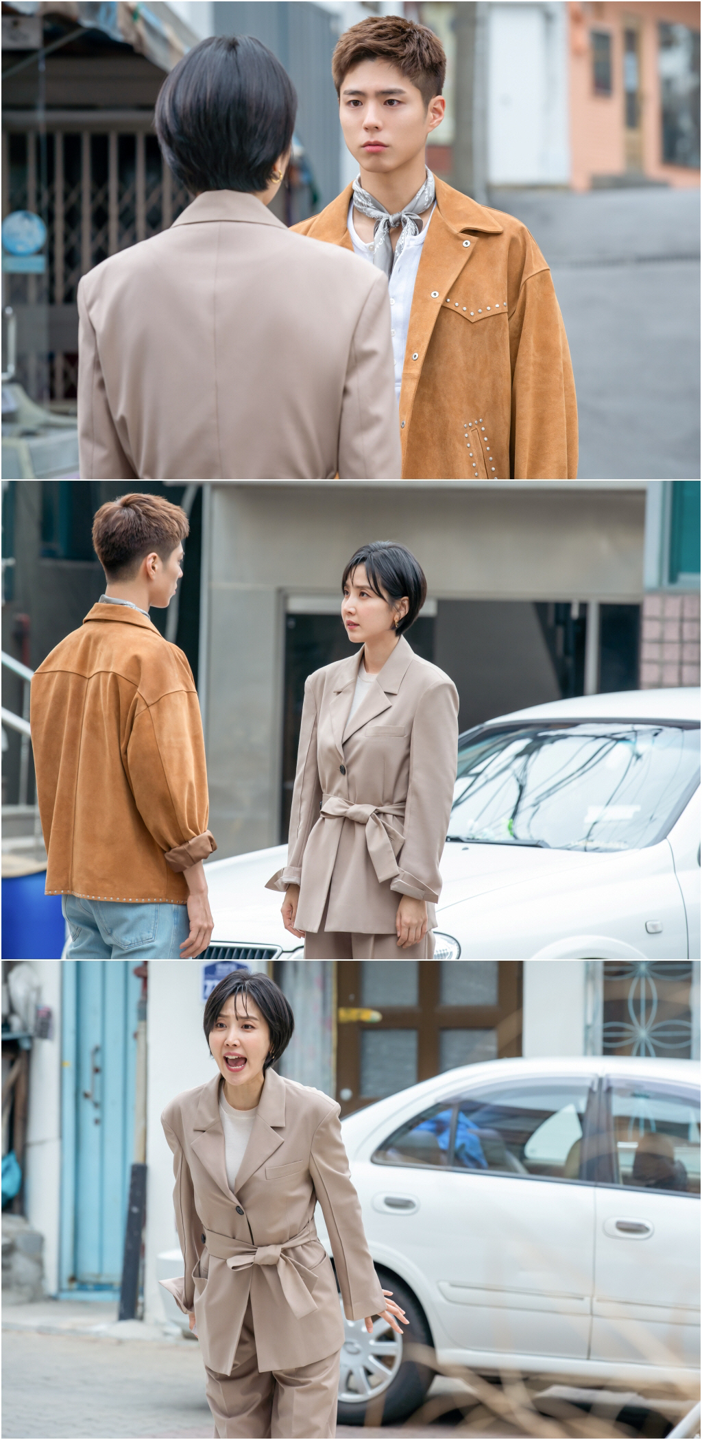 Will the opportunity to keep the dream come back to Record of Youth Park Bo-gum?TVN Mon-Tue drama Record of Youth (director Ahn Gil-ho, playwright Ha Myung-hee, production fan entertainment, studio dragon) captured Lee Min-jae (Shin Dong-mi), who visited Park Bo-gum with unexpected news on the 13th.Attention is focused on the two people who decided to start a new start in different directions.In the last broadcast, a picture of a young Sa Hye-joon, who met the turning point of life between dreams and reality, was drawn. Sa Hye-joon, who fell into the movie audition, decided to face reality and fold his dream.In front of such a sahyejun, Lee Min-jae handed out a ticket to Milan. In the sudden departure of the Milan fashion show, Sahyejun once again felt living.His Choices, who gave up his dream because he was passionate about his work more than anyone else and was desperate, added sadness.The Milan fashion show also caused a big wave for the first manager Lee Min-jae, who stepped out with his arms kicked in the face of Lee Tae-soo (Lee Chang-hoon), who interfered with the future of Sa Hye-joon.He was curious about Lee Min-jaes move to share someones dreams and to make them work well, as he felt the pride and joy he had never experienced before, as he watched Sa Hye-joon shining on the runway.In the meantime, the images of Sa Hye-joon and Lee Min-jae in the public photos stimulate curiosity.I feel his firm determination to put down everything in the appearance of Sa Hye-joon, who is not shaken by any words of Lee Min-jae.Lee Min-jae, who is angry at Sa Hye-joon, who has turned around without hesitation, is also interesting.In the third episode, which will be broadcast tomorrow (14th), another Choices moment comes to Sa Hye-joon.In Milan, Lee Min-jae told him that he was special to Sa Hye-joon, who would go to the army realistically with the news of the audition.Lee Min-jae once again finds Sa Hye-joon and gives a surprise proposal with the real reason for falling out of the movie audition.It is noteworthy whether the mind of Sa Hye-joon, who gave up his dream of Actor, will be returned and a new tomorrow will be opened together.Record of Youth production team said, Please watch whether Sa Hye-joon, who faces reality, will try his dream again.On the other hand, the third episode of tvN Mon-Tue drama Record of Youth will be broadcast tomorrow (14th) at 9 pm.