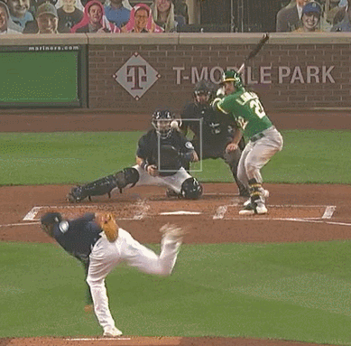 카일 루이스의 슈퍼 캐치(출처=MLB.com)