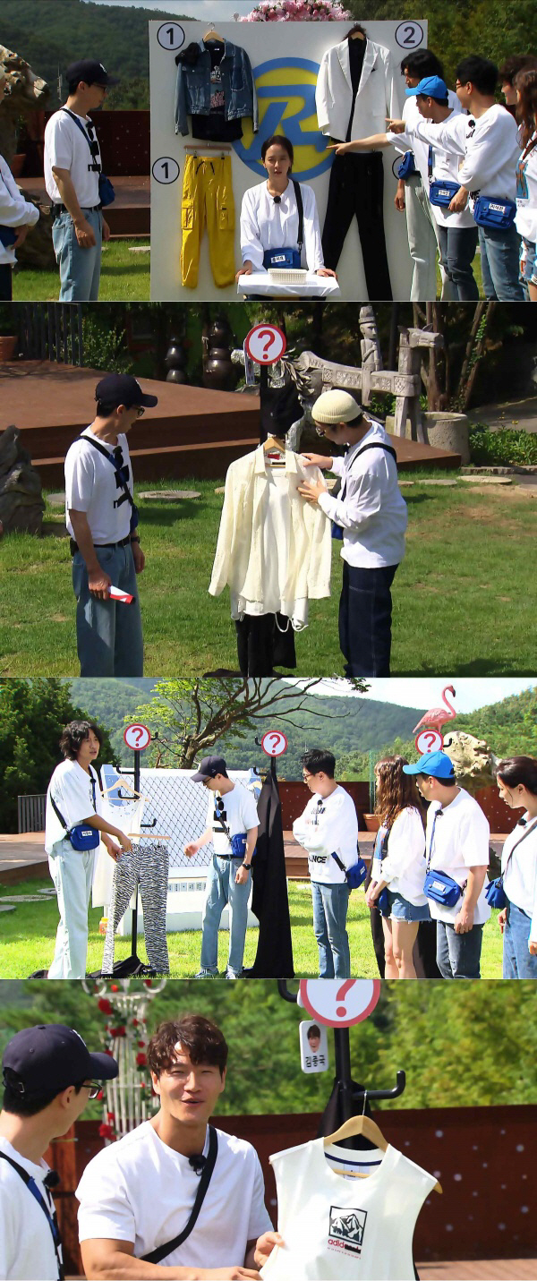 Running Man Song Ji-hyo Destiny Choice Race to Menggu beauty The recent opening of the recording was held with Running Man Oat Couture, which selects only the worst costume prepared by the members and dress prepared by the stylist, and the members had to fall into deep agony from the beginning.The members performed the preliminary instructions to prepare costumes for each designated target member.The strange costumes that were asleep in the closet came out, and Lee Kwang-soo introduced the costumes he prepared and said, The prize is the oldest clothes at home, and the bottom is the clothes I made. But I bought the originality of the members.I know that I always envied my fashion, said the self-proclaimed Fashionista Haha. I prepared my favorite see-through costume to sigh the target member, and Song Ji-hyo, famous for his flower beauty, emanated a mang-in beauty that has been digesting the costumes and the dub-head wig.Extreme choice Race, which is gradually upgraded starting with costume selection, can be found on Running Man which is broadcasted at 5 pm on Sunday, 20th.