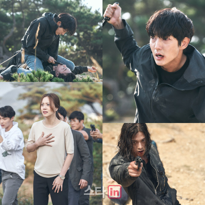 TVN Wednesday-Thursday Evening Drama Flower of Evil, which has left only one time until the end, has once again renewed its previous-class ending and gives viewers a strong afterlife.Earlier, Do Hyun-soo (Lee Joon-gi) lost his temper and began to run away because of the misunderstanding that Cha JiWon (Moon Chae-won) died.Just being deceived by the devilish tongue of Baek Hee-seong (Kim Ji-hoon), who was filled with desire to destroy Do Hyun-soo.The full eyes of the flesh that no longer has to be kept represent the shock of the loss received by Do Hyun-soo.Then, Do Hyun-soo and Baek Hee-seong, who reached the end of the cliff, said, Go kill him.The strange confrontation between the two men, who seemed to have changed their superiority, as Baek Hee-seong said, The long and long pain will be experienced by you alive.The pain was enough to reach the expression of Do Hyun-soo, who groaned in pain even with the hilt.It was the voice of Cha JiWon who always saved him every moment of death that raised the end of the world.Do Hyun-soo, who cried like a child as if he could not believe her in front of his eyes, Cha JiWon, who approached him carefully without risk, and the desperate moments of two people sharing sadness and pain made his heart feel bad.Do Hyun-soo, who had been haunted by the specter of his father, Do Min-seok (Choi Byung-mo), who was sticking to him, feared that even Cha JiWon would be a fantasy.But Cha JiWon said, You can come and hug me.I want you to hug me, he said, opening his arms so that Do Hyun-soo could return to reality, and Do Hyun-soo slowly moved his foot and calmed his anger toward Baek Hee-seong.At the time when I thought it was all over, Baek Hee-seong shot a police officer who had been taken away and the tight string had to be cut off.Do Hyun-soo protected her from the muzzle and was shot down before she could even get into the arms of the municipality; the blood-soaked Do Hyun-soo and Cha JiWons grieving tears maximized the tragedy between them.The ending of The Flower of Evil , which was driven for 10 minutes, gave an overwhelming immersion.Do Hyun-soo, Cha JiWons narrative, Lee Joon-gi (Do Hyun-soo station) and Moon Chae-won (Cha JiWon station) who were completely immersed in this, have been built up for 15 times.In addition, it adds a cruel and beautiful production, leaving a deep afterimage even after the drama is over.There is a lot of interest in the direction of Do Hyun-soo and Cha JiWon who have once again faced a crisis.Do Hyun-soo and Baek Hee-seongs tough bad performance is focused on what end they will take and where the rest of the people around them will flow.The end of the high-density emotional tracking drama of the two men who have even played love, Baek Hee-Seong (Do Hyun-soo) and his wife Cha JiWon, who started to doubt his reality, can be confirmed at the final episode of tvN Wednesday-Thursday evening drama Flower of Evil at 10:50 pm on the 23rd (Wednesday).Expectations to see what kind of a bad spot will be taken with only one time to the end and the immersion of the past
