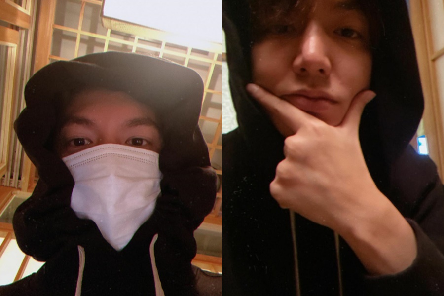 Actor Lee Min-hos unusual COVID-19 coping method is attracting attention.Lee Min-ho posted several photos on her Instagram page on Monday without comment.The photo shows Lee Min-ho wearing a black hoodie posing naked from wearing a Mask.Lee Min-ho, who is especially drinking Beer, struggled with his mouth exposed without taking off Mask, causing a laugh.The netizens who saw this were laughing at Lee Min-hos cooking aspect, who was born in 1987 and turned 34 this year, and responded that it was an extraordinary COVID-19 coping method.Lee Min-ho played the role of Emperor Lee Gon of the Korean Empire in The King - Eternal Monarch which last June.