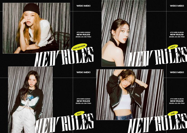 The group Weki Meki (Weki Meki) unveiled the second concept photo of the new Mini album NEW RULES (New Rules).Fantagio Music, a subsidiary company, unveiled the Take Ver. (Take version) teaser of the fourth Mini album NEW RULES through Weki Mekis official SNS on the 25th, attracting attention.In the photo, Weki Meki attracts attention with a free and sensual atmosphere. Especially, objects such as game machines and sports car toys have raised their active and cool atmosphere.Weki Meki, who presented Wild Elegance, which was rough and elegant in the previously released Break Ver. (Break version), showed the appearance of über Girl (WEAVER Girl) in Take Ver.The über Girl, expressed by Weki Meki, is a word that means the best girl beyond the limit and touches the message of this album that breaking the established framework and making a new way for Weki Meki.Weki Mekis fourth mini album, NEW RULES, will be a perfect combination of the three beats of Visual + Performance + Concept, said Fantagio Music, a company of Weki Meki. Weki Mekis comeback, which is always showing musical and performance growth by trying different changes, is also expected to be a big expectation. Im going to do it, he said.On the other hand, the highlight medley of the fourth Mini album NEW RULES will be released on the 30th, and all songs and stages of the album will be available on October 8th.Fantagio