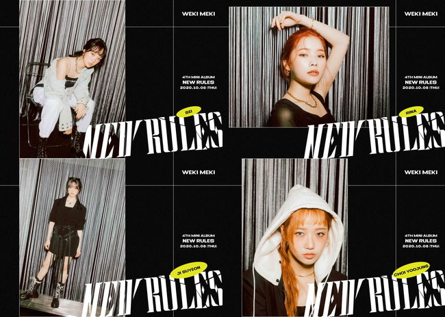 The group Weki Meki (Weki Meki) unveiled the second concept photo of the new Mini album NEW RULES (New Rules).Fantagio Music, a subsidiary company, unveiled the Take Ver. (Take version) teaser of the fourth Mini album NEW RULES through Weki Mekis official SNS on the 25th, attracting attention.In the photo, Weki Meki attracts attention with a free and sensual atmosphere. Especially, objects such as game machines and sports car toys have raised their active and cool atmosphere.Weki Meki, who presented Wild Elegance, which was rough and elegant in the previously released Break Ver. (Break version), showed the appearance of über Girl (WEAVER Girl) in Take Ver.The über Girl, expressed by Weki Meki, is a word that means the best girl beyond the limit and touches the message of this album that breaking the established framework and making a new way for Weki Meki.Weki Mekis fourth mini album, NEW RULES, will be a perfect combination of the three beats of Visual + Performance + Concept, said Fantagio Music, a company of Weki Meki. Weki Mekis comeback, which is always showing musical and performance growth by trying different changes, is also expected to be a big expectation. Im going to do it, he said.On the other hand, the highlight medley of the fourth Mini album NEW RULES will be released on the 30th, and all songs and stages of the album will be available on October 8th.Fantagio