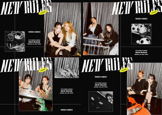 The group Weki Meki (Weki Meki) unveiled the second concept photo of the new Mini album NEW RULES (New Rules).Fantagio Music, a subsidiary company, unveiled the Take Ver. (Take version) teaser of the fourth Mini album NEW RULES through Weki Mekis official SNS on the 25th, attracting attention.In the photo, Weki Meki attracts attention with a free and sensual atmosphere. Especially, objects such as game machines and sports car toys have raised their active and cool atmosphere.Weki Meki, who presented Wild Elegance, which was rough and elegant in the previously released Break Ver. (Break version), showed the appearance of über Girl (WEAVER Girl) in Take Ver.The über Girl, expressed by Weki Meki, is a word that means the best girl beyond the limit and touches the message of this album that breaking the established framework and making a new way for Weki Meki.Weki Mekis fourth mini album, NEW RULES, will be a perfect combination of the three beats of Visual + Performance + Concept, said Fantagio Music, a company of Weki Meki. Weki Mekis comeback, which is always showing musical and performance growth by trying different changes, is also expected to be a big expectation. Im going to do it, he said.On the other hand, the highlight medley of the fourth Mini album NEW RULES will be released on the 30th, and all songs and stages of the album will be available on October 8th.Fantagio