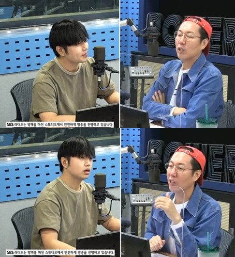 SAM KIM gave a comment on his work with Park Bo-gum.Singer SAM KIM appeared on SBS PowerFM Kim Young-chuls PowerFM broadcast on the 13th.SAM KIM has participated in the production of Park Bo-gums fan song All My Love (ALL MY LOVE).My dear brother Park Bo-gum sang it, and I arranged it with Kim Jae-hwi and I wrote it, SAM KIM explained, listening to the song.Kim Young-chul asked, Did Park Bo-gum contact you directly and ask for a song? SAM KIM answered that it was.SAM KIM said, I wanted to see if a real person could sweet like this. It was so sweet. There is no disadvantage.So I think this song could have come out, he added.Photo = SBS-looking radio