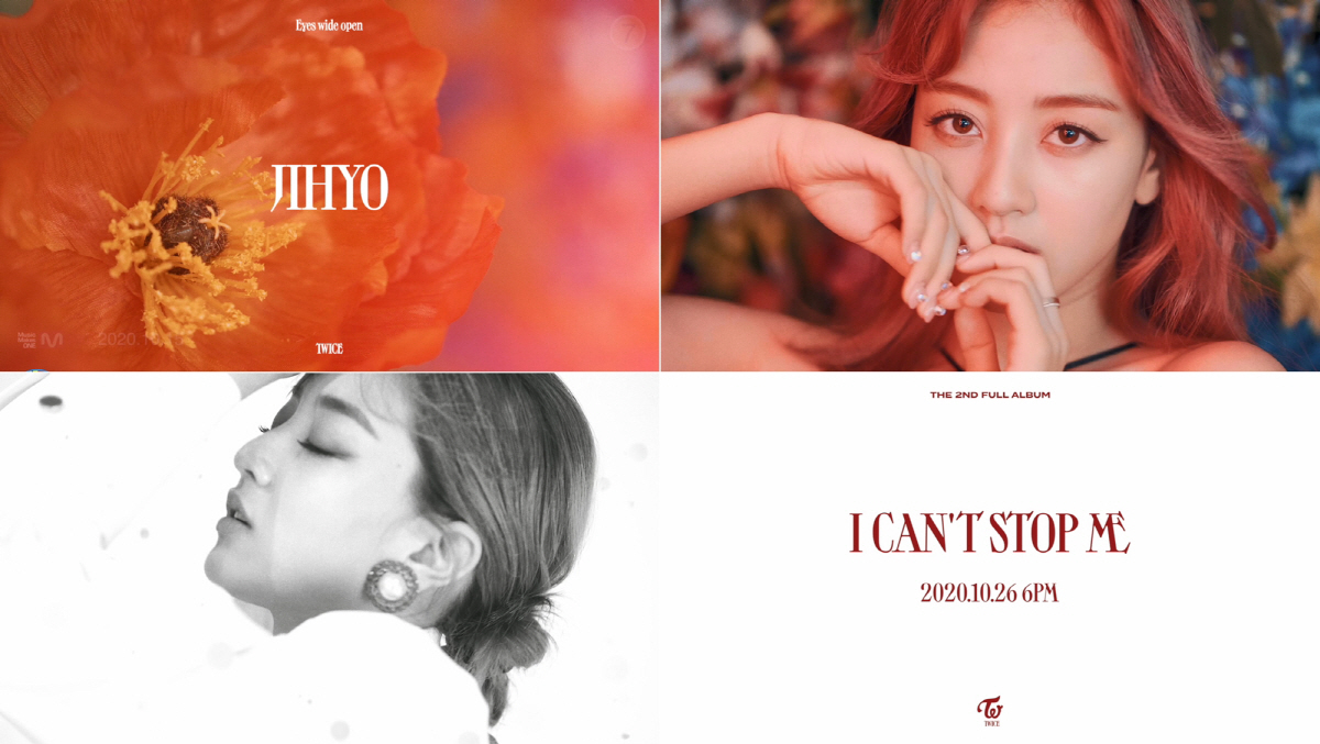 TWICE Jihyo has released a breathless Aura from the new album Eyes wide open (Aise Wide Open) Teaser content.JYP Entertainment (hereinafter referred to as JYP) released two concept films and individual Teaser photos of Jihyo on the official SNS channel at 0:00 on the 17th and opened one additional personal image at noon.Jihyo showed off the graceful appearance of the flowers of full color, and the elasticity of the viewers was created. The colorful flowers and simple black dresses contrasted with intense visual pleasure.In the photo, which featured a classic mood, she dressed up in a blouse featuring balloon sleeves and showed off her luxurious beauty.In the concept film, he took various poses using delicate hand movements and showed a professional aspect.In addition, one of the eyes overwhelmed the fanship properly and exploded the charm of Jihyos unique girl crush.Meanwhile, TWICE will release its Regular 2nd album title song I CANT STOP ME (i Cant Stop Me) at 6 p.m. on October 26 and will make a blast in the music industry.JYP chief, music industry guarantee check Park Jin-young and star composer Shim Eun-ji were in charge of the title song.Global hit maker Melanie Joy Fontana and famous producer Michelle Lindgren Schulz, who wrote and completed the addictive sound.In addition, Shinbo, which has a brilliant team of writers such as Dua Lipa, Kenji and Hayes, is in the process of pre-sale from the 7th.