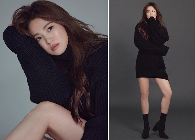 Song Hye-kyo, Sox Boots in knit dress...Strengthy Leg-beauty Eye-catching Actor Song Hye-kyo presented a stylish autumn fashion picture.Song Hye-kyo posted a recent photo on his instagram on the 16th.Inside the picture is a picture of Song Hye-kyo wearing a black knit dress and a Sax Ankle Boots of the same color.Song Hye-kyo caught the eye with a solid, straight-legged leg line; in another cut, she sported a sleek leg-beauty in sneakers.Song Hye-kyo, in particular, has impressed fans with her beauty while she is 40 years old this year.Meanwhile, Song Hye-kyo appeared in TVN drama Boyfriend last year; he is currently reviewing his next film.