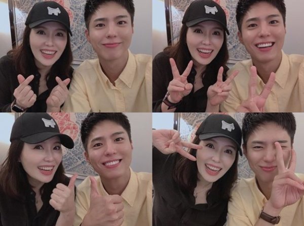 With the Record of Youth Ended, Ha Hee-ra thanked Park Bo-gum.Ha Hee-ra posted a picture with Park Bo-gum on his 27th day with an article entitled Thank you! Always laughing at taking pictures first.I was very happy to film it in gratitude, he said.Thank you for doing well ~  Wherever you are, you will be light and table salt ~ exposed affection for Park Bo-gum in military service.