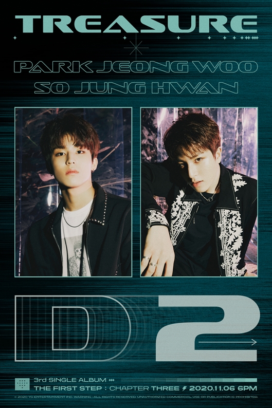 The deadly attractions of group Treasure (TREASURE) Doyoung and Yuri Sasahara and Night if and A Small Exchange have captivated global fans.YG Entertainment posted Treasures third single album, THE FIRST STEP: CHAPTER THREE D-2 Poster on its official blog on the 4th.The Poster featured personal cuts from members Doyoung and Yuri Sasahara, Night if and A Small Exchange.They created a charismatic atmosphere with black color costumes and chic expressions, and at the same time they emitted intense eyes.The visuals and aura of four people who have matured further have raised the fans excitement.Treasure is showing interest of global fans by showing individual posters by member in turn ahead of comeback.Treasure is set to release full-body images after the release of Doyoung and Yuri Sasahara and Night if and A small exchanges personal poster.Treasure has also released the title song MMM dance performance teaser video five times in total, about 18 seconds every day from midnight on the 2nd.Before the release of the new song, it is an extraordinary promotion to pre-release the sound source and choreography for about 1 minute and 30 seconds, which is about half of the song.This dance performance The first teaser was 1 million views in 36 hours, and the second teaser exceeded 1 million views in about 24 hours, making it possible to guess the comeback of Treasure.Treasure, which debuted on August 7, has expanded its influence in the global music market under YGs high-speed and super-intensive strategy.The two single albums released so far have recorded sales of nearly 500,000 albums, and BOY and I LOVE YOU have ranked the top of various global charts such as Japan and China.Treasure will release its third single album, THE FIRST STEP: CHAPTER THREE, which features the hip-hop title song MMM on the 6th.Photo: YG Entertainment