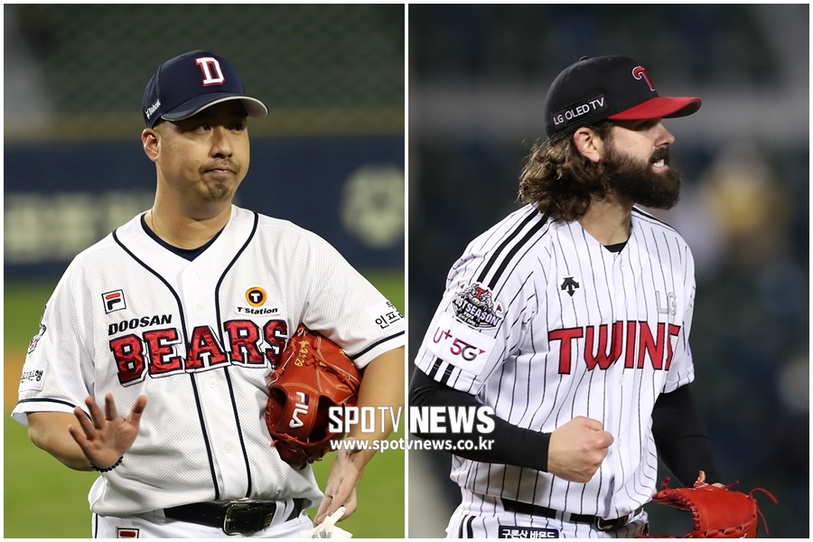 The Doosan Bears and LG Twins announced their second game of 2020 Shinhan Bank SOL KBO semi-playoff held at Jamsil Baseball Stadium on May 5.Doosan has announced that Pitcher Yoo Hee-kwan and Chris Flexen are out.Flexen was Cole Hamels in the first leg on the 4th, and Yoo Hee-kwan will start when the third game of the semi-playoff is held on the 7th.LG announced that Pitcher Lee Min-ho and Casey Kelly Clarkson were out of the roster.Lee Min-ho was Cole Hamels in Game 1 on Saturday, and Kelly Clarkson will start if Game 3 is played.