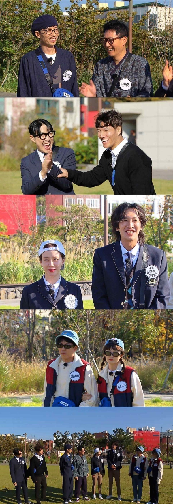 Will the Legend situation drama be born after Chuseok special?On SBS Running Man, which will be broadcast on November 8, the situation drama of Running Man members who left Jeju Island package Travel will be unfolded.Earlier, Running Man made a big headline, including setting a character that broke the mold through the Chuseok special feature Yujinae Heritage War, which was broadcast in October, and climbing to the top of video streaming sites and major portal clip views immediately after the broadcast with the Chemi explosion situation drama.This weeks broadcast predicted the birth of another Legend situation drama with the concept of A variety of 4 couples who left the package Travel to Jeju Island.On this day, the priest Chemie of Human Cultural Yoo Jae-Suk, who is unknown to the identity, and Ji Suk-jin, the priest of the Gubdaggi Moon, Kim Jong-kook, Super Rookie, and Haha, From Chan and Jeon So-min, Mathematics Olympiad winner Song Ji-hyo and jun-winner Lee Kwang-soo, the character with full personality and the chemistry with the partner caught the eye.They enjoyed a great trip to the scenery and sightseeing spots of Jeju Island, touring restaurants, taking pictures of life, but there was a tension in the pleasant Travel when the super-class reversal hidden in the package Travel was revealed.