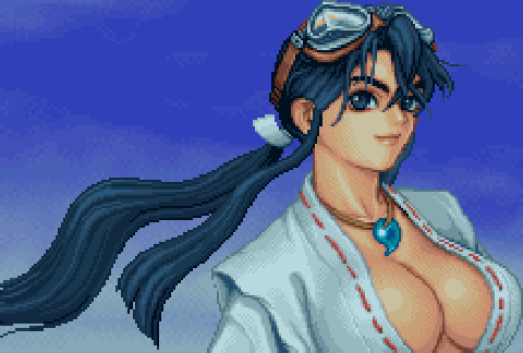 (자신감이 넘치는 그녀)