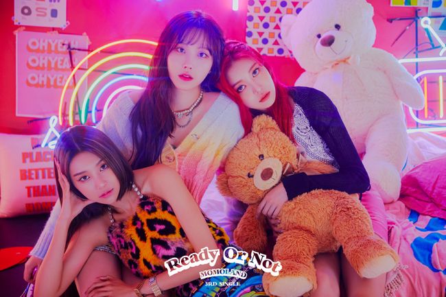 Global girl group MOOLAND has released a unit teaser image of its new album Ready Or Not.On the 11th, Momoland released the unit teaser image of each member of the third single album Ready Or Not through the official SNS channel and announced the imminent comeback.Momoland, who released two versions of the unit Teaser image, made three groups of each group and focused attention on different situations.First, if the group of Ain, JooE, and Nancy draw a busy situation before going to the party, Hye Bin, Nayun and Jane express their appearance after the party.Expectations are growing for Momolands new song Ready Or Not, which overwhelmed the screen with a pink-colored prom atmosphere and a thicker maturity.Earlier on the 10th, Momoland released a special spoiler video of the new song Ready Or Not to celebrate its fourth anniversary, repaying deep love for fans Merry.The new song Ready Or Not was featured by Singer and producer PSY (PSY), and it was known as an album specially planned by Momoland, which celebrated its fourth anniversary.PSY said, Momoland is a junior who is more excited about the exciting music. I am glad to participate in this new song. After listening to the demo song, I was so happy to participate in the songwriting work. An MLD Entertainment official said, With the participation of PSY, Momolands new song has become more unique and more complete. We expect it to become a global hit song that follows the previous releases of Fuzzu, BAAM and Momolands third single, Ready Or Not, will be on sale from the 10th to 16th at 11:59 pm.Meanwhile, the new Momoland newsletter Ready Or Not will be released on each music site and YouTube at 6 p.m. on the 17th.MLD Entertainment