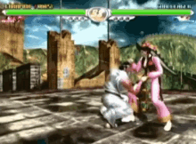 (버추어 파이터3에 생성된 아키라의 신 공중콤보. 일명 용창식 3단, 버추어 파이터4에 생성된 신 3단 콤보)