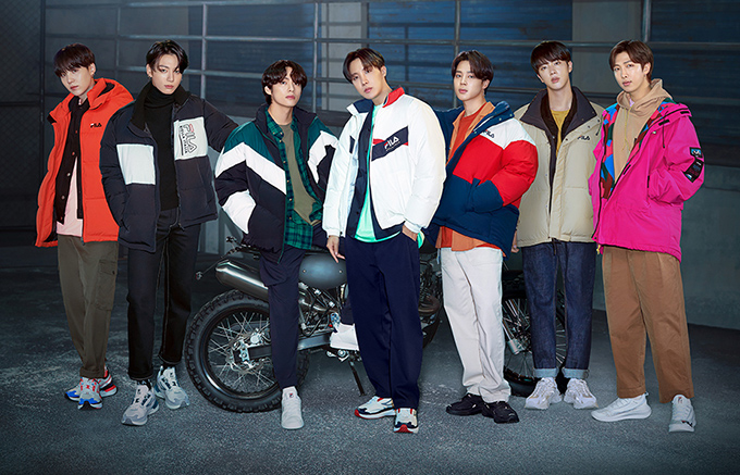A winter picture of the group BTS has been released.On Wednesday, the sports brand Fila (FILA) announced the launch of the 2020 Winter Collection, which consists of ShortDown and MiddleDown, shoes and accessories.The collection features an exquisite combination of Fila Gao Rous Heritage and Sports Sesame Street sensibility under the theme of Fila on the Sesame Street (FILA on the STREET).BTS (Suga, Jungguk, Bu, Jay Hop, Jimin, Jean, RM) in the picture is wearing a short Down with a newtro sensibility.Here, the members added their personality with shirts, denim, cotton pants, etc. in running shoes.BTS new ad with the Fila 2020 Winter collection is available on Filas official SNS (twitter, Facebook, Instagram, YouTube, etc.) and on its website.Fila said, We will show the Winter collection that adds the most trendy Sesame Street sensibility to Fila Gao Rous Heritage sensibility. Filas Winter collection, which features unique designs, colors and unique materials centered on Short Down and Middle Down, is expected to be a different proposal for consumers looking for a unique winter fashion. Fila launches 2020 Winter Collection