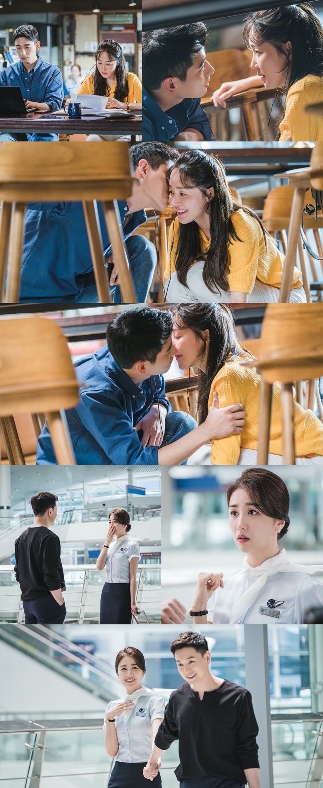 Postpartum care centers Uhm Ji-won, Park Ha-suns past love days have been revealed.In the fifth episode of TVNs Postpartum care centers (director Park Soo-won, playwright Kim Ji-soo, production tvN and Lamon Rain, and 8 episodes), which will be broadcast on November 16, the story of mothers who are in trouble about the slowly changing couple after childbirth is drawn.In the play, Hyun-jin received plenty of comfort and love from her younger husband, Do-yoon, who is a wife fool, whenever everything was difficult because of poor labor after her first birth.In the third birth, Eunjung (Park Ha-sun), a child care worker, was interviewed with her professional golfer husband Sun Woo (Jung Sung-il), and seemed perfect on the outside, but felt lonely somewhere.However, in the last broadcast, the changed behavior of Doyun attracted attention.Unlike usual, I sleep with Hyunjin, and when I sleep, I have secretly exchanged messages with my companys juniors, and I have a secret that my wife should not know.Therefore, it is expected that the worries of mothers about the marital relationship that changes after the birth of the baby will cause the sympathy of the viewers without fail, while the curiosity about what happened to Hyun Jin and Do Yun, who were full of love, and the Eunjung couple is added.Among them, the still shows the scene of Date from the love affair of Hyunjin and Eunjung, and the date of Hyunjin and Doyun is a thrilling explosion itself.At one point, they exchanged hot eyes with each other under the table, and then Doyun is kissing Hyunjin with a surprise.And the last shows the end of the romantic atmosphere with a dizzying kiss.The three-stage skinship that leads to the eyes, balls, and mouths further doubles the excitement and makes the hearts of those who see Hyunjin and Doyuns sweet chemistry thrill.Eunjungs past is a series of surprises, the most surprising point of all that she was a stewardess.Because of this, the location of the date of Eunjung is the airport, and the appearance of perfect stewardess uniforms also catches the eye.On the way back from the flight, following the expression of Eunjung surprised by the surprise appearance of Sun Woo, he pulls the carrier instead and holds hands and realizes that there were times when the two people were hotly loved by the Eunjung couple.I wonder what real and realistic worries mothers will have about the changed marital relationship and the timing after childbirth, which is a turning point between the couple.Park Su-in