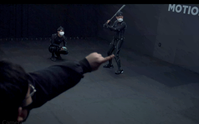 ▲ 강한결 기자의 '풍선인형' 스윙. 영상=컴투스 제공