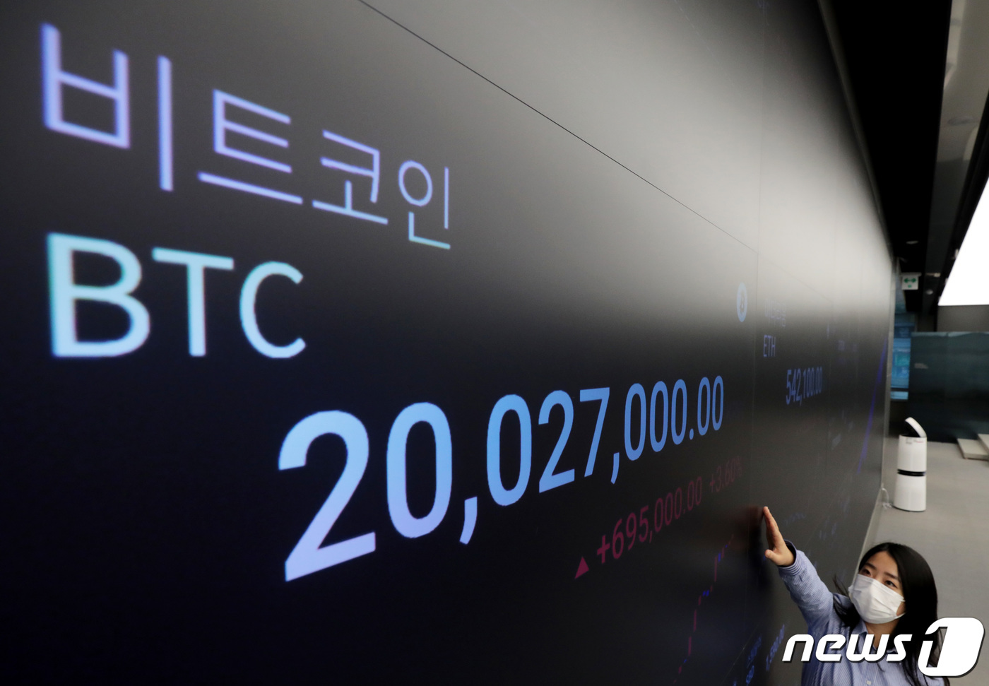 2000만원 돌파하는 비트코인