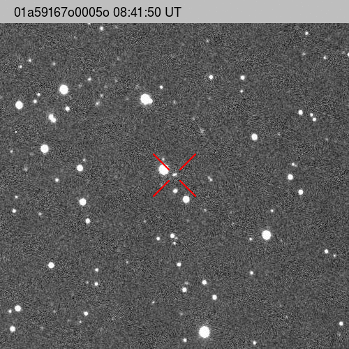 소행성 2020 VT4를 발견했을 때 모습.(사진=레리 데노/아틀라스)