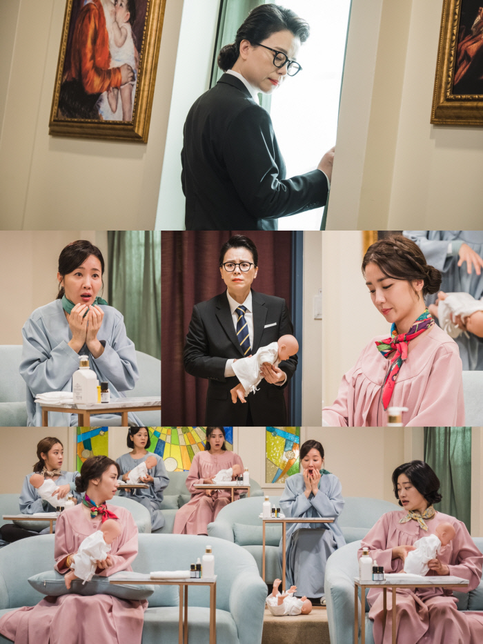 Postpartum care centers draws attention by revealing the site of a special lecture by Jang Hye-jin, the director of Serenity. Postpartum care centers (director Park Soo-won/ play Kim Ji-su/produced tvN and Rae Mong-raein) released a special time prepared by Jang Hye-jin for mothers leaving Serenity ahead of the final episode, raising questions about the ending. In the last broadcast, the appearances of mothers who met Hyunjin (played by Um Ji-won), Eun-jeong (played by Park Ha-sun), and Ruda (played by Choi Ri), respectively, took the ending and stimulated the curiosity toward the final episode. Hyunjin, who learned all of the pain of Yoon Ji (played by Lim Hwa-young) who lost her child, suddenly disappeared, and Doyoon (played by Yoon Bak) and director Hye-jin (Jang Hye-jin) were drawn anxiously looking for her, and the tension reached its peak. Afterwards, Eunjung, who was hurt by her husband again, visited the piano concert hall of Happy Man Gyeong-hoon (played by Nam Yoon-soo). A situation that focused attention on what secrets were not told. This hinted at another crisis for mothers who were about to leave the Serenity Postpartum care centers, and made them unable to release the tension until the last minute. Among them, in the public photo, all mothers of Serenity Postpartum care centers gathered in one place to receive a special lecture, which inspires curiosity. Among them, director Hye-suks charisma, whose suit and glasses are matched in black, like the protagonist of the movie Kingsman, overwhelms the gaze. With that extraordinary style alone, what is the special lecture she prepared for mothers leaving Serenity soon, raising expectations to the fullest. On the other hand, the drama and atmosphere of Hyunjin and Eunjung, who are still radiating the force of child-rearing gem disease and child-rearing mastery even when they are about to leave the hospital, attract attention. Hyun-jin, who was surprised to see the fallen baby model, couldnt hide her embarrassment, while Eun-jeong was still showing off her dignity like Maternal Lee Young-ae in a relaxed and skillful posture. Unlike the beginning, the twos contradictory appearances create laughter, and at the same time make even the viewers happy in a warm atmosphere that feels more friendly and fellowship. Accordingly, the production crew ofPostpartum care centers said, The special lecture prepared by Hyesuk for mothers leaving Serenity will be a scene where you can feel the style ofPostpartum care centers. It seems to be the last episode where you can feel the deep aftertaste and emotion from your appearance. You can look forward to the last story. The last episode of tvNs Monday-Tuesday drama Postpartum care centers airs on Tuesday, November 24th at 9pm.