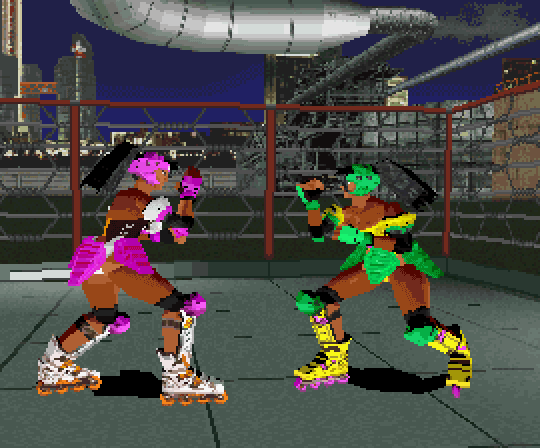 (반격기의 모습. 이렇게 상단 아머가 부서진다)