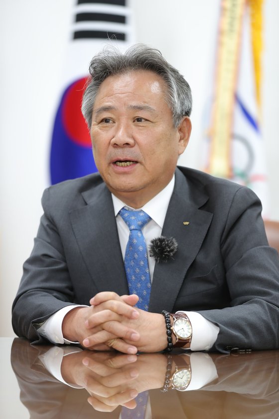 이기흥 이미지