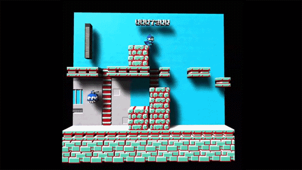 (3D NES V2 에뮬레이터. 정말 참신한 방식 아닌가?)