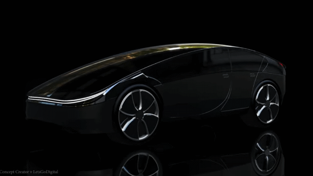 애플 ‘애플카’ 예상모습 3D 랜더링 이미지 [출처:렛츠고디지털 (nl.letsgodigital.org/autos/apple-car/)