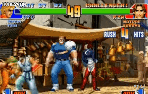 (만만치않은 김갑환의 공격)