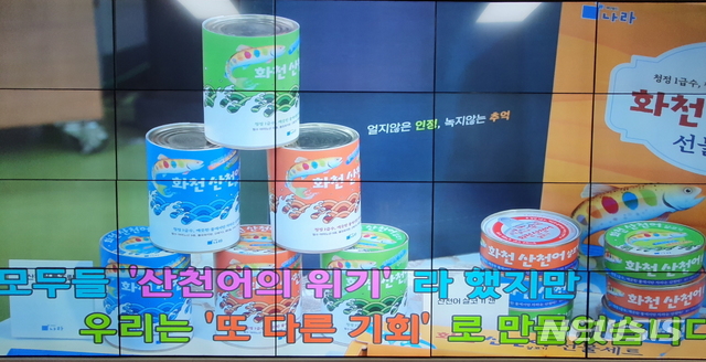 화천산천어가공 이미지
