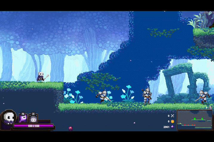 귀여운 그래픽에 숨겨진 높은 난이도와 호쾌한 타격감.