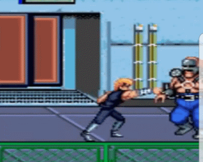 (특유의 으헤헤헤 소리와 함께 주인공을 들어올려 패는 부르노프...)