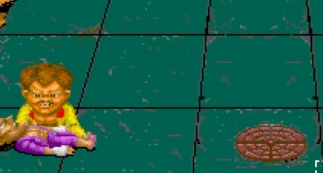 (주인공에게 지고나면 맨홀로 버려지게 된다.. )