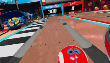 스포츠 스크램블은 ▲테니스 ▲야구 ▲볼링 등 세가지 스포츠에 도전해 볼 수 있다. /사진=게임화면 캡처