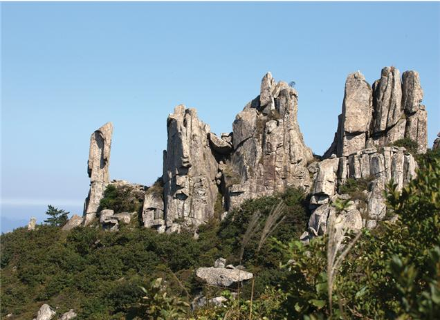 정상부 경관 이미지
