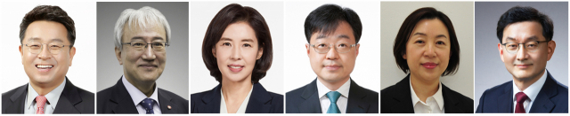 2021년 개각 내정자 사진