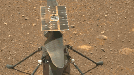 미국 항공우주국(NASA)의 화성 헬기 '인저뉴어티'. NASA 홈페이지