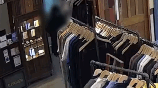 옷가게 직원 때리는 벨기에 대사 부인 / 영상=옷 가게 CCTV