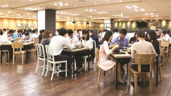 효성구내식당 이미지