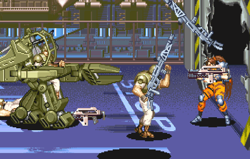 (시원시원한, 완성도 높은 액션이 펼쳐진다!)