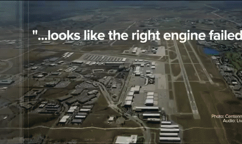 공중 충돌로 파손된 경비행기의 모습. (ABC 7 유튜브 갈무리) © 뉴스1