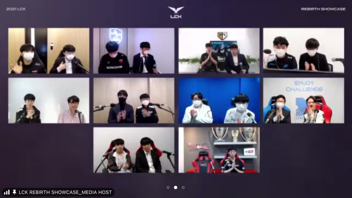 "우승 후보는 담원 게이밍 기아" 2021 LCK 스프링 미디어 데이 ...