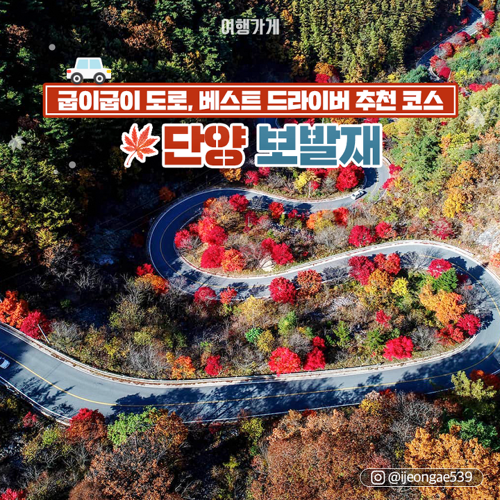 [국내 여행] 도로 위에서 가을을 느껴보자~ 전국 가을 드라이브 코스 추천! | 여행가게
