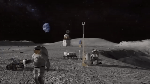 미국 항공우주청(NASA)의 유인 달탐사 프로젝트 아르테미스 임무 상상도. /자료=나사