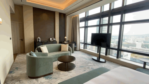 그랜드 인터컨티넨탈 서울 파르나스 ''클럽 프레지덴셜 스위트룸'.© 뉴스1