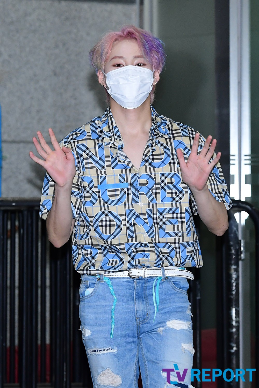 무지개헤어 이미지