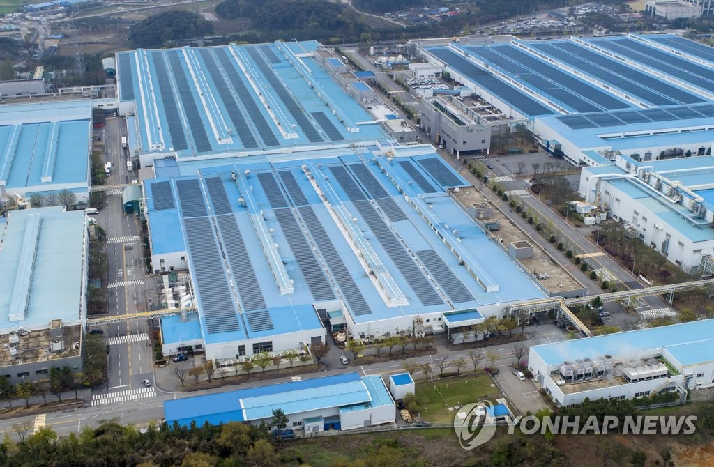 현대자동차(주) 아산공장 이미지