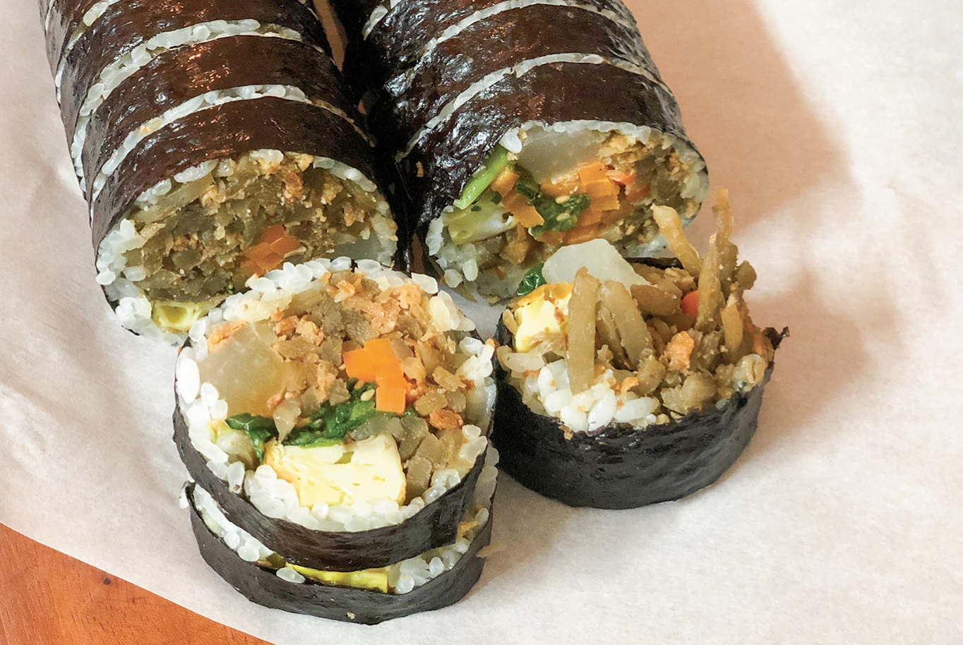 로드김밥 이미지